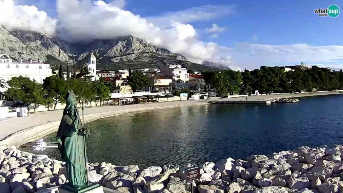 Apartman Rivana Baška Voda Eksteriør billede